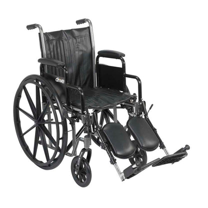 Silver Sport 2, Silver Vein Detachable Desk, Elevated Legrest