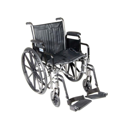Silver Sport 2, Silver Vein Detachable Desk, Swing Away Footrest